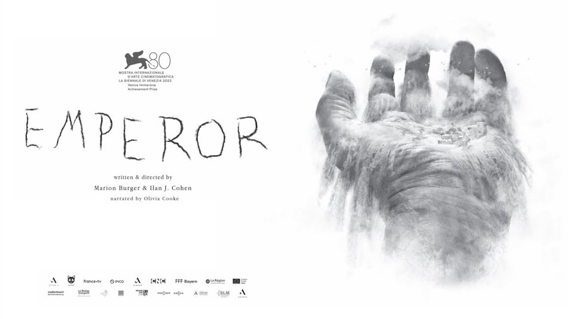 VR interactive narrative piece Emperor. (Source: Astrea)