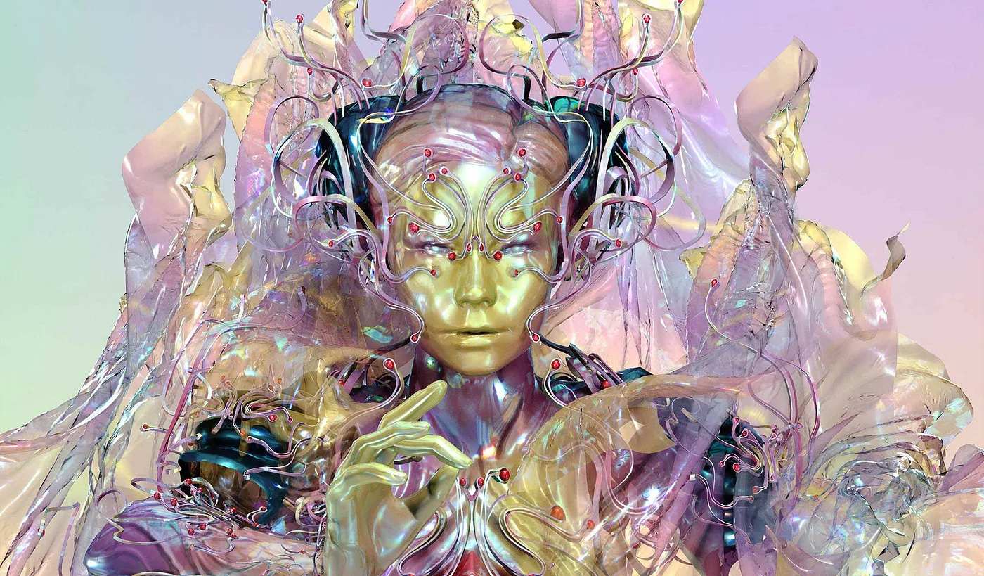 In 2019, Björk released the VR concept album 'Vulnicura'.